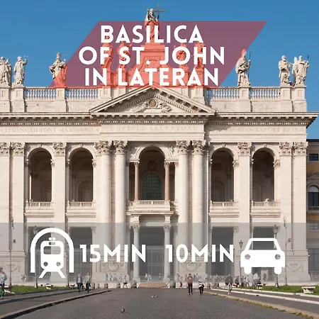 -15min Dal Colosseo- Aria Condizionata & Netflix Gratis Rome